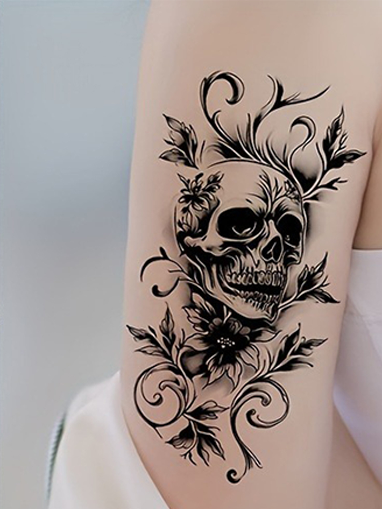 Dark Style Mixed temporary Tattoo